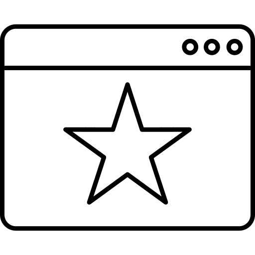 Favourite favorite website symbol icon Favourite favorite website symbol icon