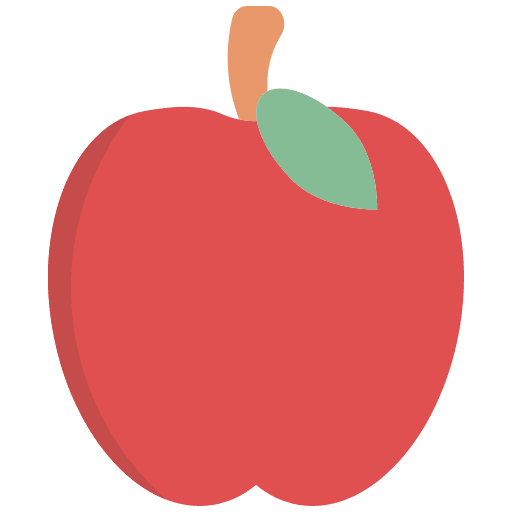 Apple healthy food food food and restaurant icon Apple healthy food food food and restaurant icon