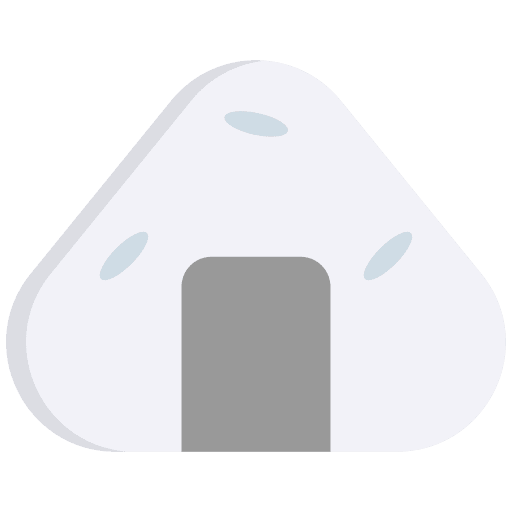 Onigiri food and restaurant food rice icon Onigiri food and restaurant food rice icon