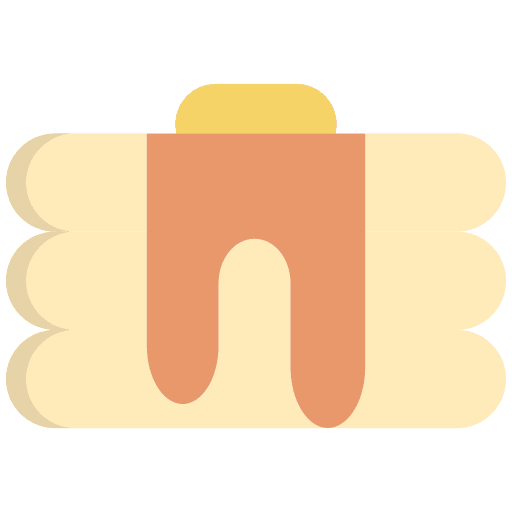 Pancake pancakes food and restaurant bakery icon Pancake pancakes food and restaurant bakery icon