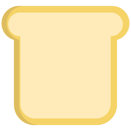 Toast bread toast flat bread icon Toast bread toast flat bread icon
