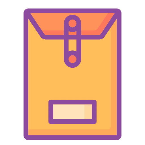 Letter education credential document icon Letter education credential document icon