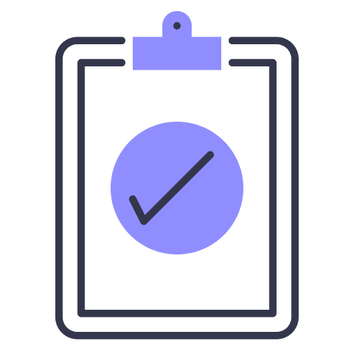 Approve documents sheets paper icon Approve documents sheets paper icon
