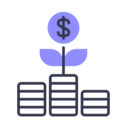 Investment investment cash money icon Investment investment cash money icon