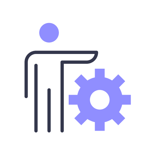 Management management planning implementation icon Management management planning implementation icon