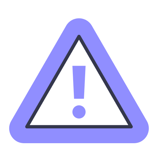 Risk risk exclamation exclamation mark icon