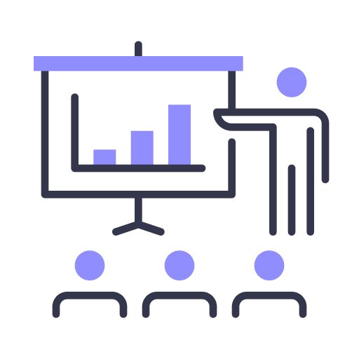 Presentation seminar training presentation icon Presentation seminar training presentation icon