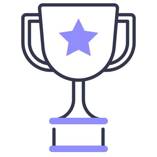 Trophy champion sport winner icon Trophy champion sport winner icon