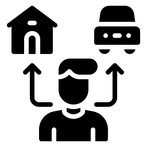 Property real estate house home icon