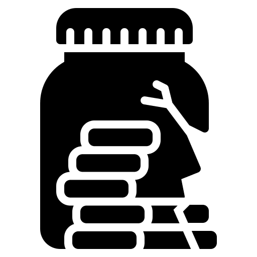 Bankrupt jar funds broken icon