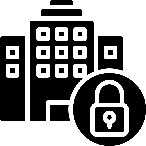 Lockdown lockdown business and finance bankrupt icon