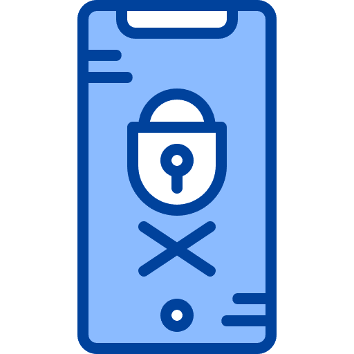 Password touch screen technology password icon