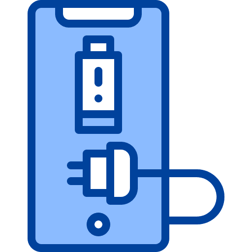 Charging technology charging communications icon