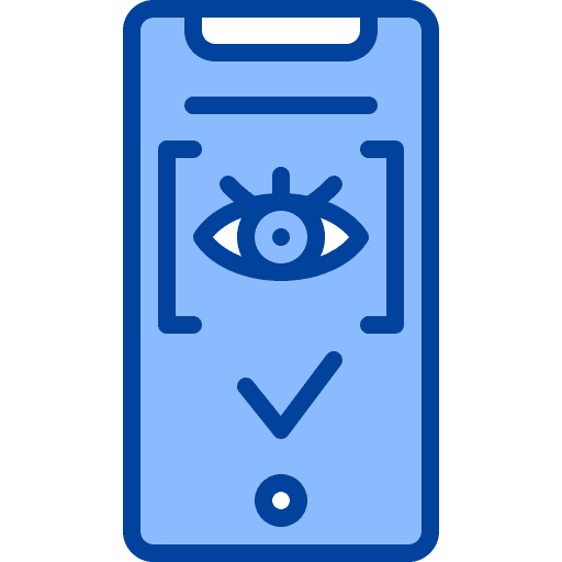 Eye eye technology communications icon