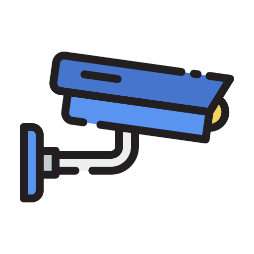 Cctv video camera security camera cctv icon