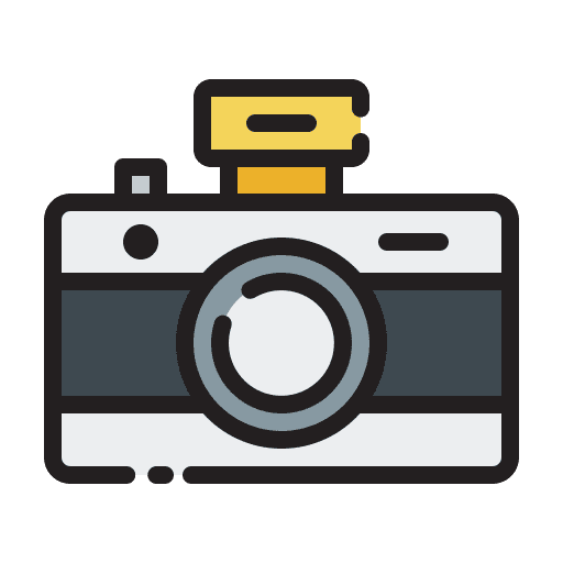 Camera photographic vacation outdoor icon Camera photographic vacation outdoor icon
