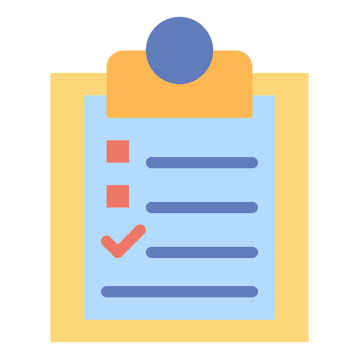 To do list check mark tick clipboard icon