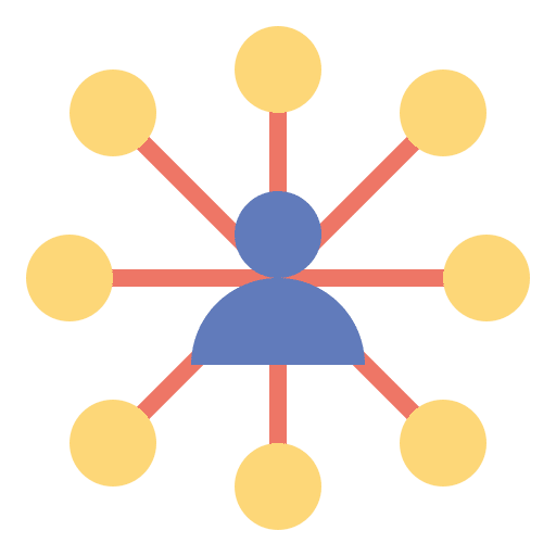 Network network networking link icon