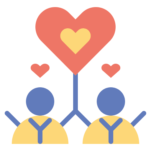 Together friends together friendship icon