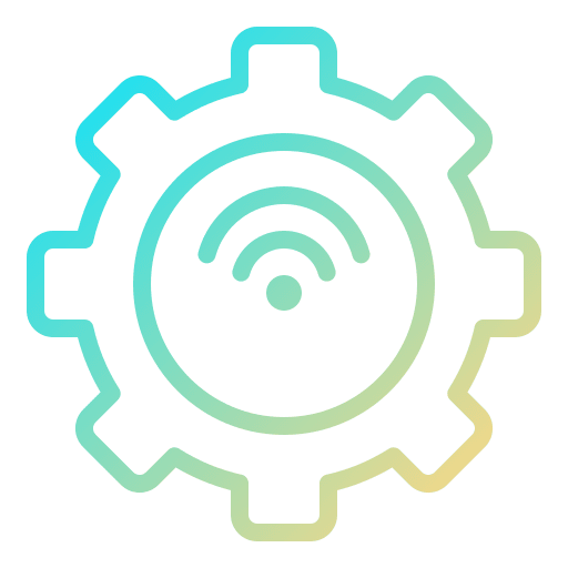 Settings wifi ui gear icon Settings wifi ui gear icon