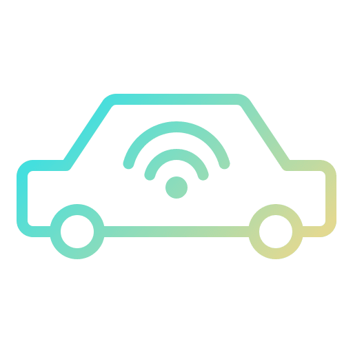 Smart car wireless connectivity internet of things transportation icon Smart car wireless connectivity internet of things transportation icon
