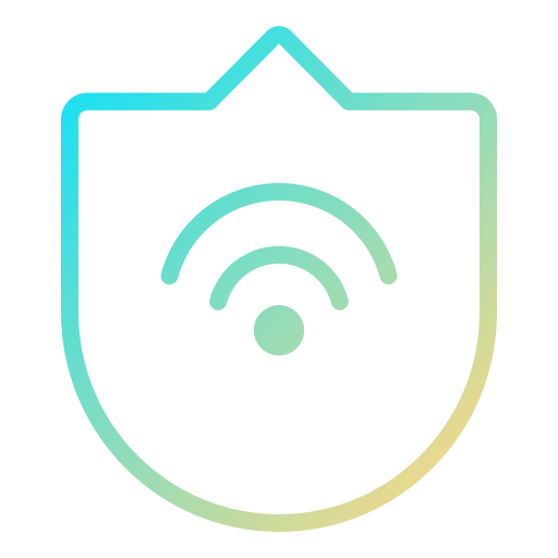 Security signal ui shield icon Security signal ui shield icon