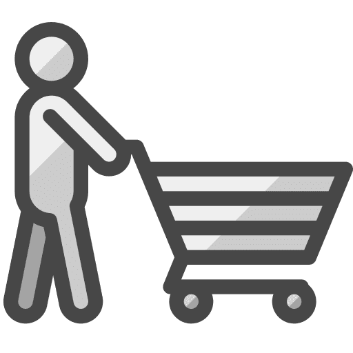Buyer buyer commerce and shopping shopping icon