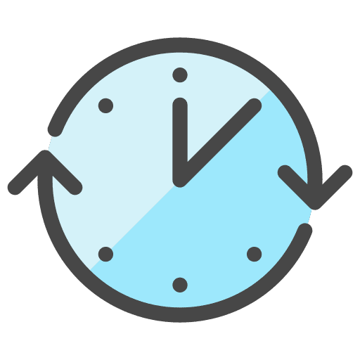 Clock business shop shopping icon