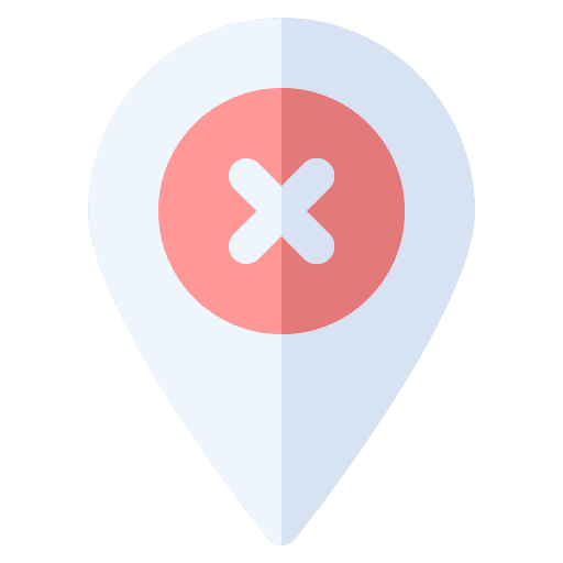 Wrong wrong navigation marker icon Wrong wrong navigation marker icon