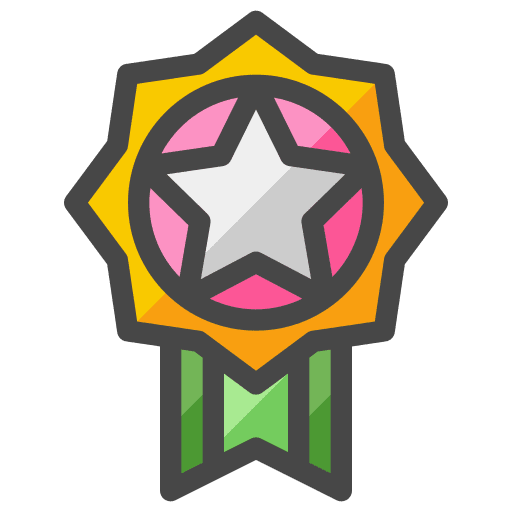 Badge shopping win commerce and shopping icon Badge shopping win commerce and shopping icon