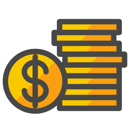 Coins market coins balance icon Coins market coins balance icon