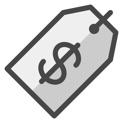 Price tag trade tag price tag icon