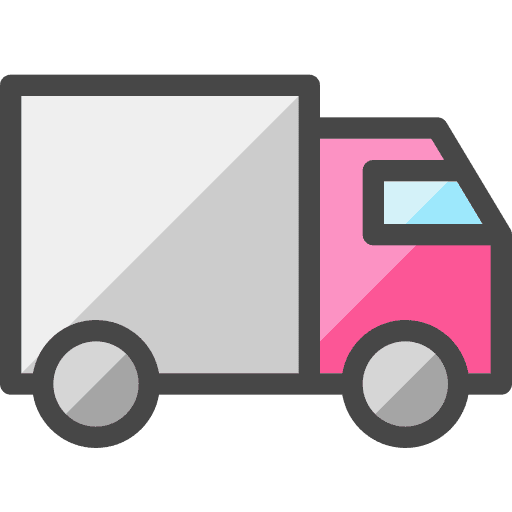 Truck vehicle send commerce icon