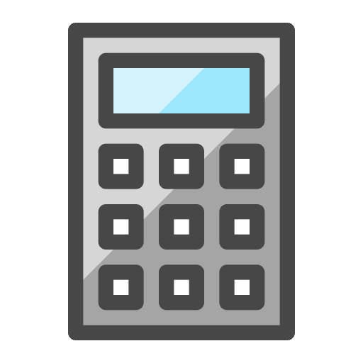 Calculator economy trading count icon Calculator economy trading count icon