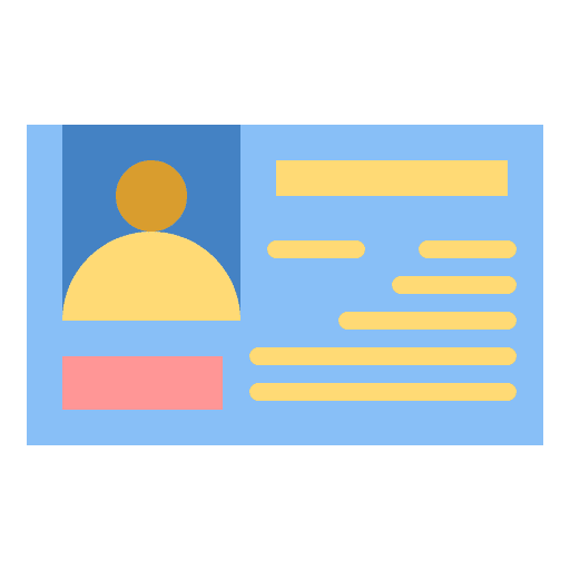 Id card id card pass identity icon Id card id card pass identity icon