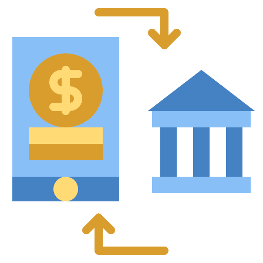 Mobile banking ecommerce digital money business and finance icon Mobile banking ecommerce digital money business and finance icon