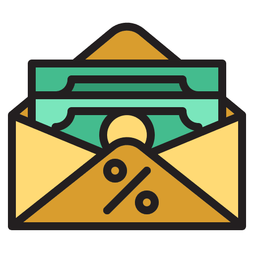 Deposit money cash deposit icon