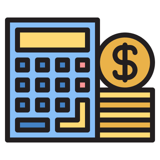 Calculator business and finance calculation calculate icon Calculator business and finance calculation calculate icon