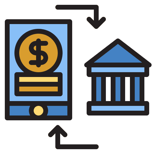 Mobile banking ecommerce payment smartphone icon Mobile banking ecommerce payment smartphone icon