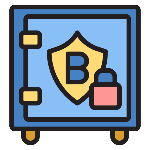 Security box safe box security bank icon Security box safe box security bank icon