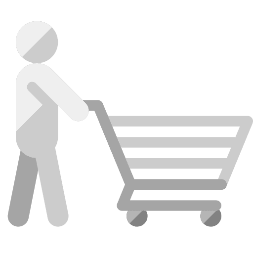 Buyer shop client customer icon