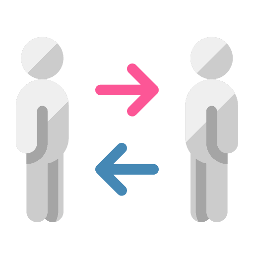 People buy business working icon People buy business working icon