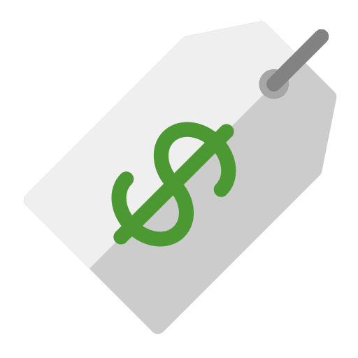 Price tag trade market value icon Price tag trade market value icon