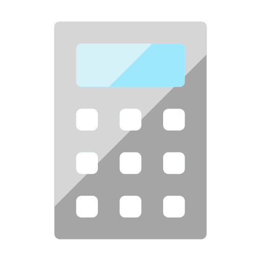 Calculator trading arithmetic commerce and shopping icon Calculator trading arithmetic commerce and shopping icon