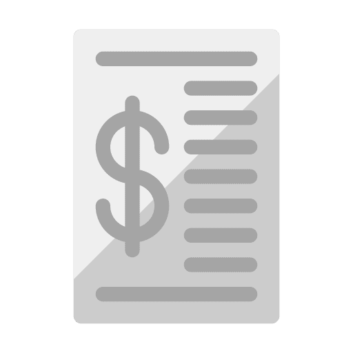 Receipt bill invoice commerce and shopping icon Receipt bill invoice commerce and shopping icon