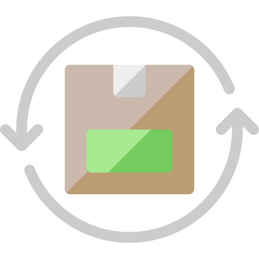 Cardboard box pack market trade icon Cardboard box pack market trade icon