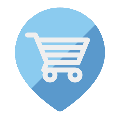 Shopping cart business market commerce and shopping icon Shopping cart business market commerce and shopping icon
