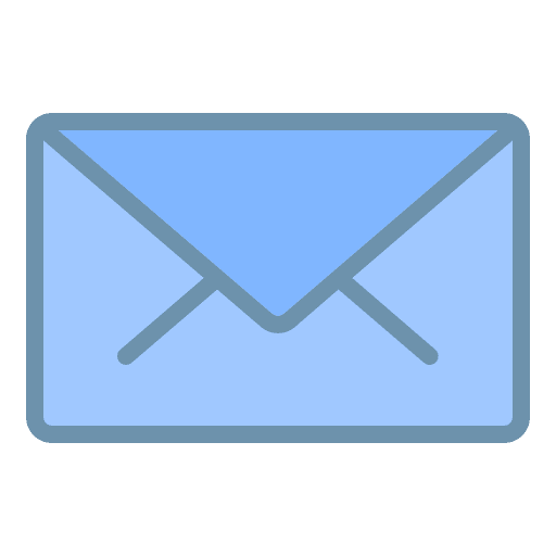 Email interface message communications icon