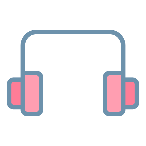 Headphones sound ui interface icon