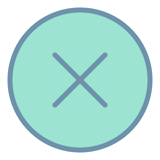 Delete button quit cross icon Delete button quit cross icon